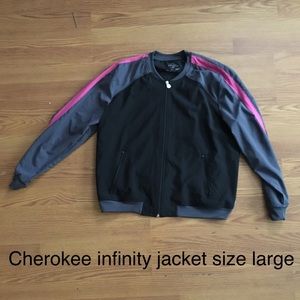Scrub jacket size large